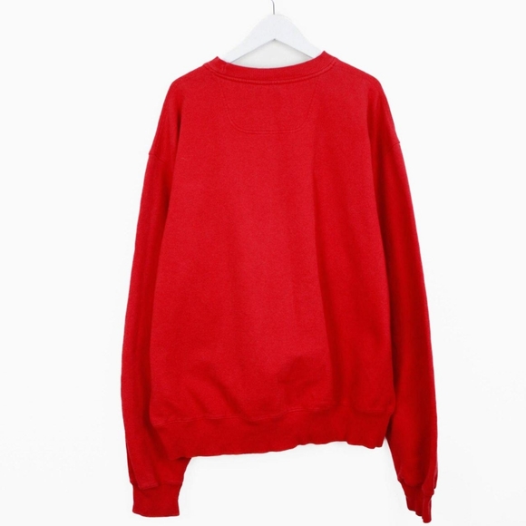Champion Eco Red Sweatshirt with Embroidered Logo (Large) - Picture 4 of 4